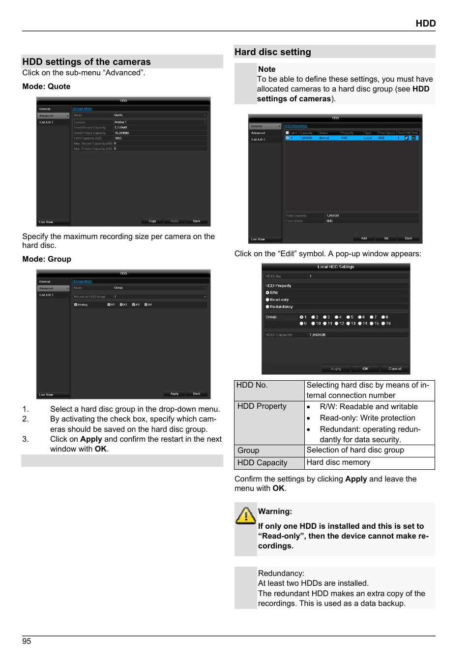 ABUS TVHD80010 Operating instructions User Manual | Page 95 / 366