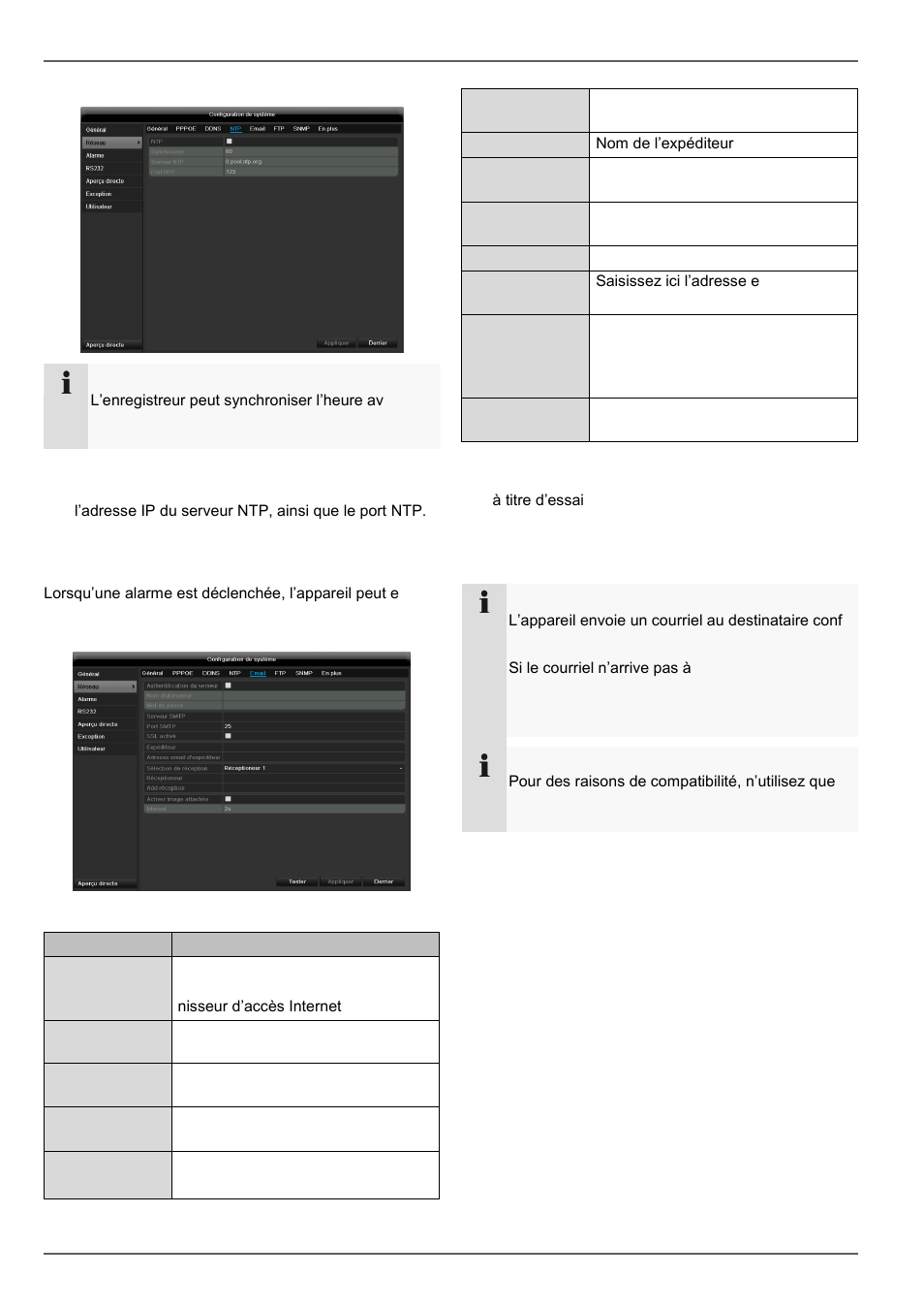 Configuration de système | ABUS TVVR45021 Operating instructions User Manual | Page 273 / 458