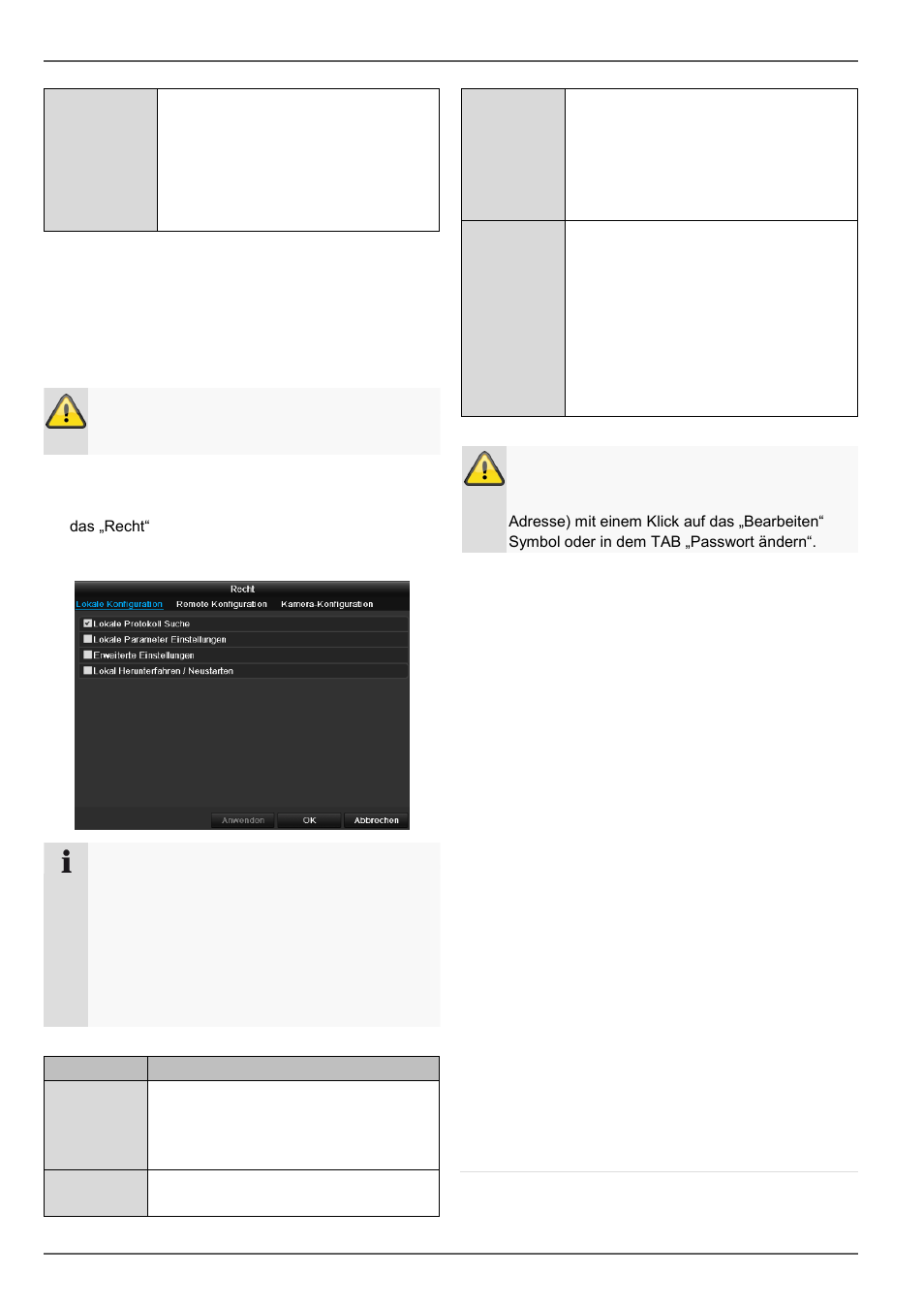 Konfiguration | ABUS TVVR45030 Operating instructions User Manual | Page 52 / 508