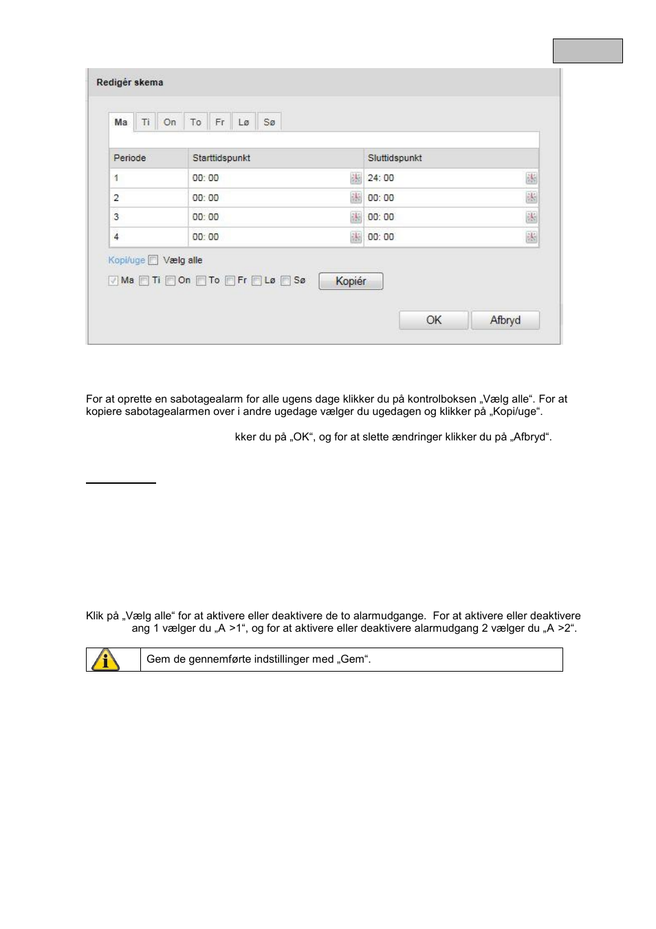Dansk | ABUS TVIP82x00 Operating instructions User Manual | Page 326 / 402