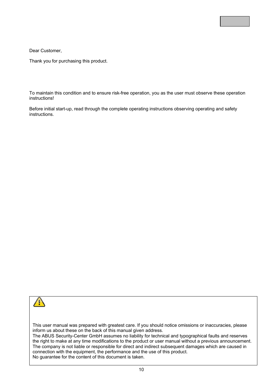 ABUS TVAC17000 User Manual | Page 13 / 48