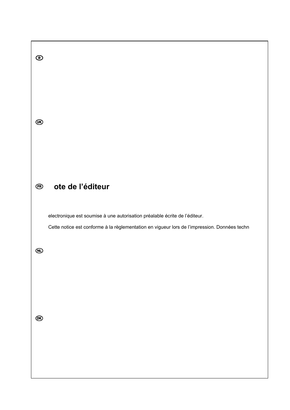 D impressum, Imprint, N ote de l’éditeur | Impressum | ABUS TVAC70050 User Manual | Page 48 / 48