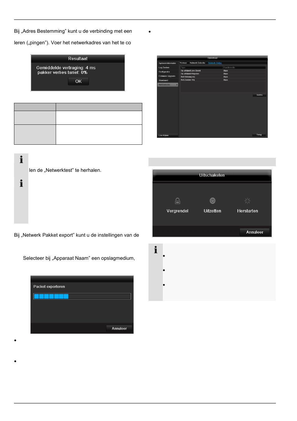 Onderhoud, Uitschakelen | ABUS TVVR60021 User Manual | Page 186 / 394