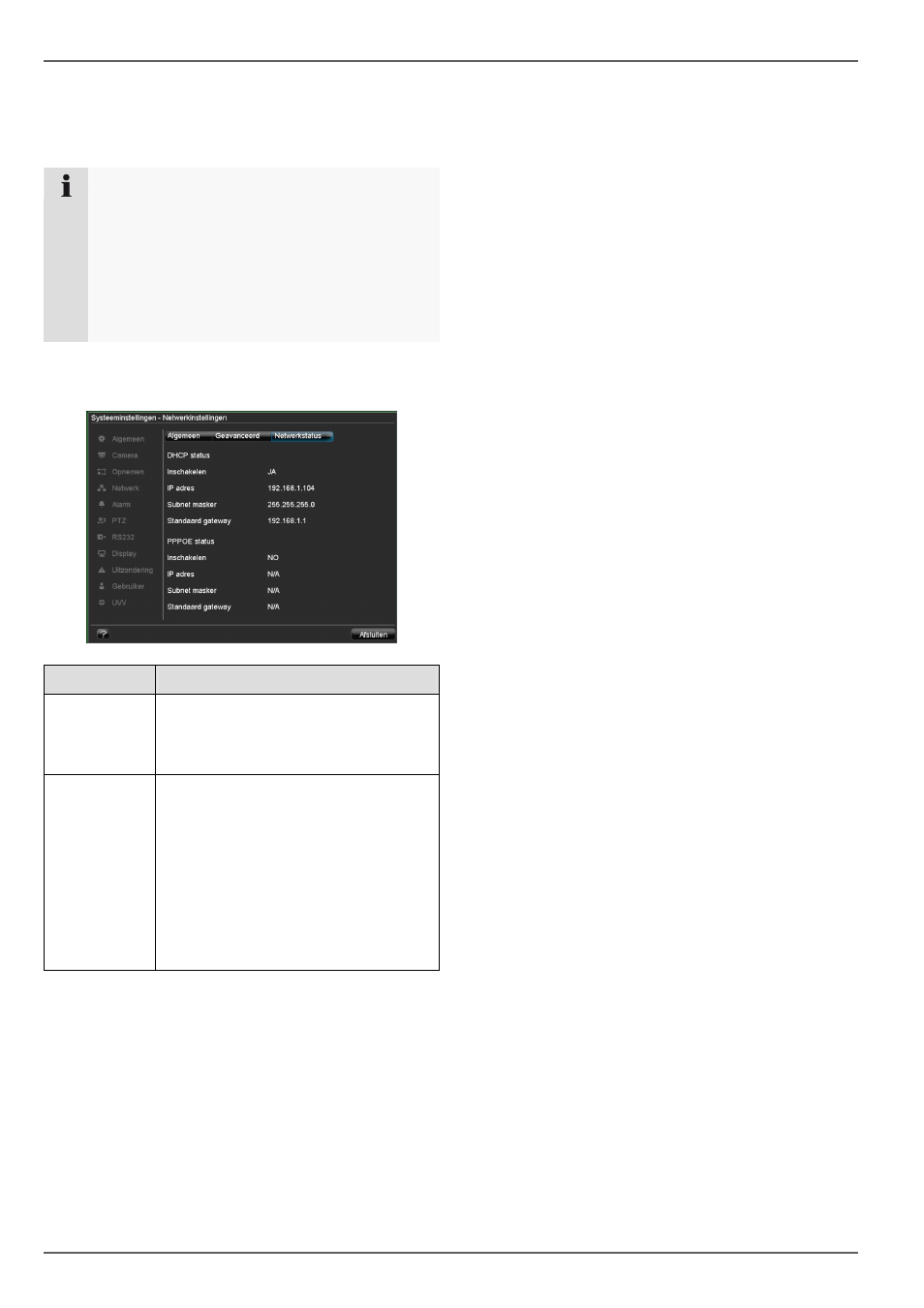 Netwerk | ABUS TVVR20001 User Manual | Page 234 / 313