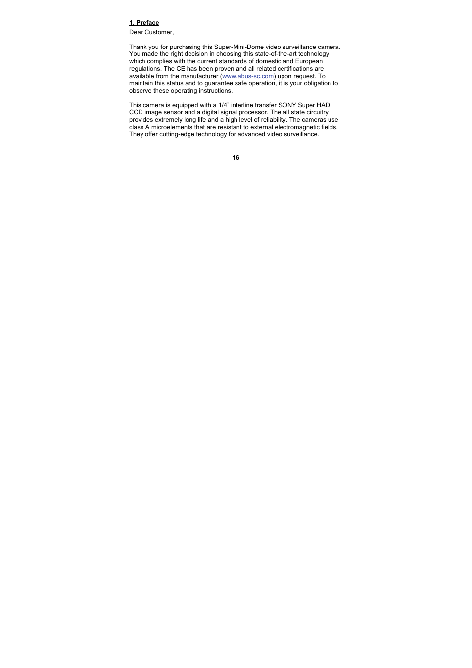 ABUS TV7400-TV7402 User Manual | Page 16 / 61