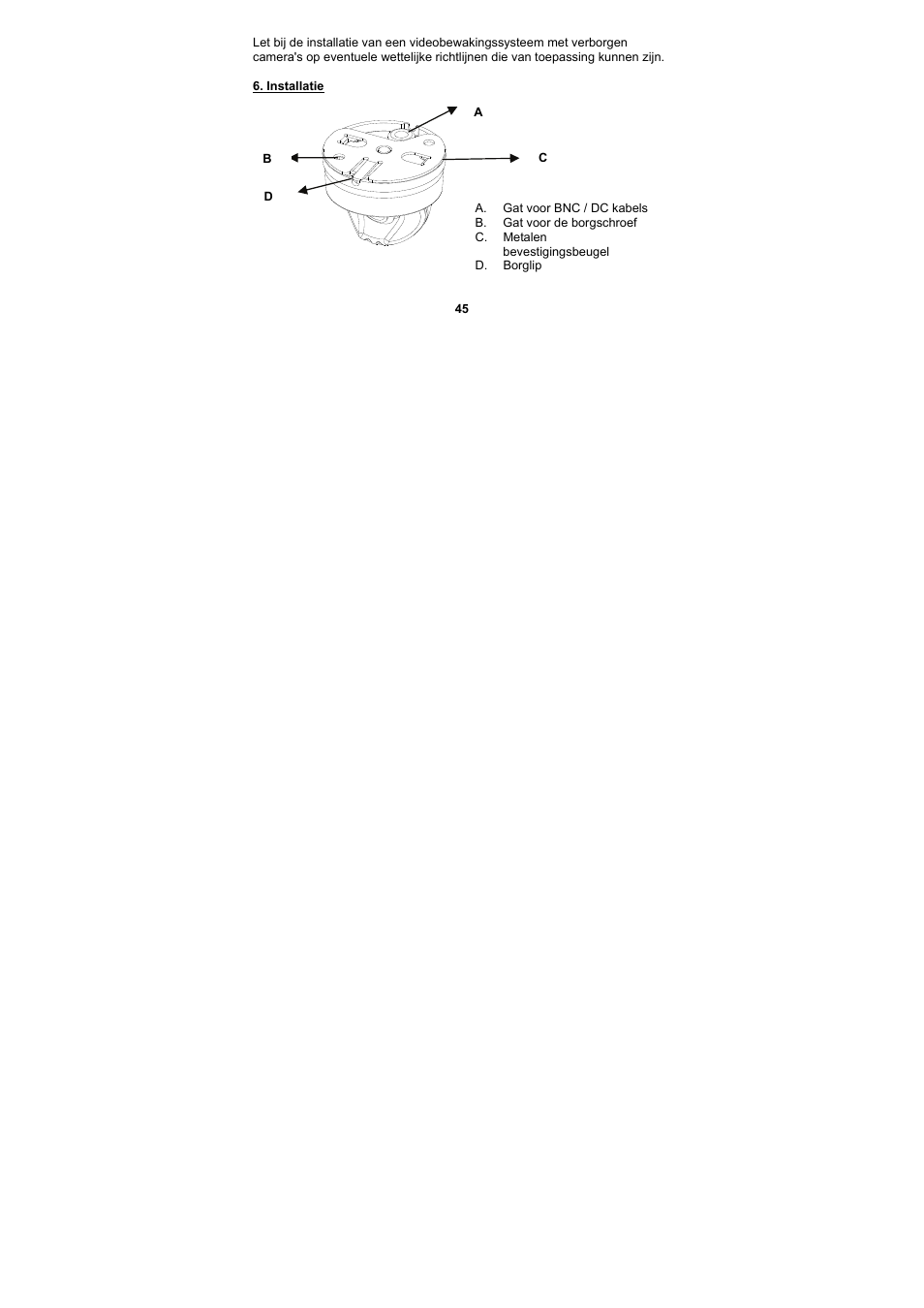 ABUS TV7400-TV7402 User Manual | Page 45 / 61