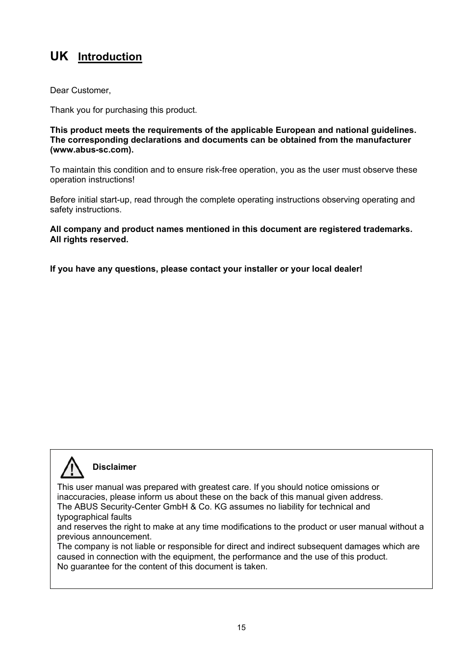 ABUS TVCC20000-TVCC20541 User Manual | Page 15 / 58