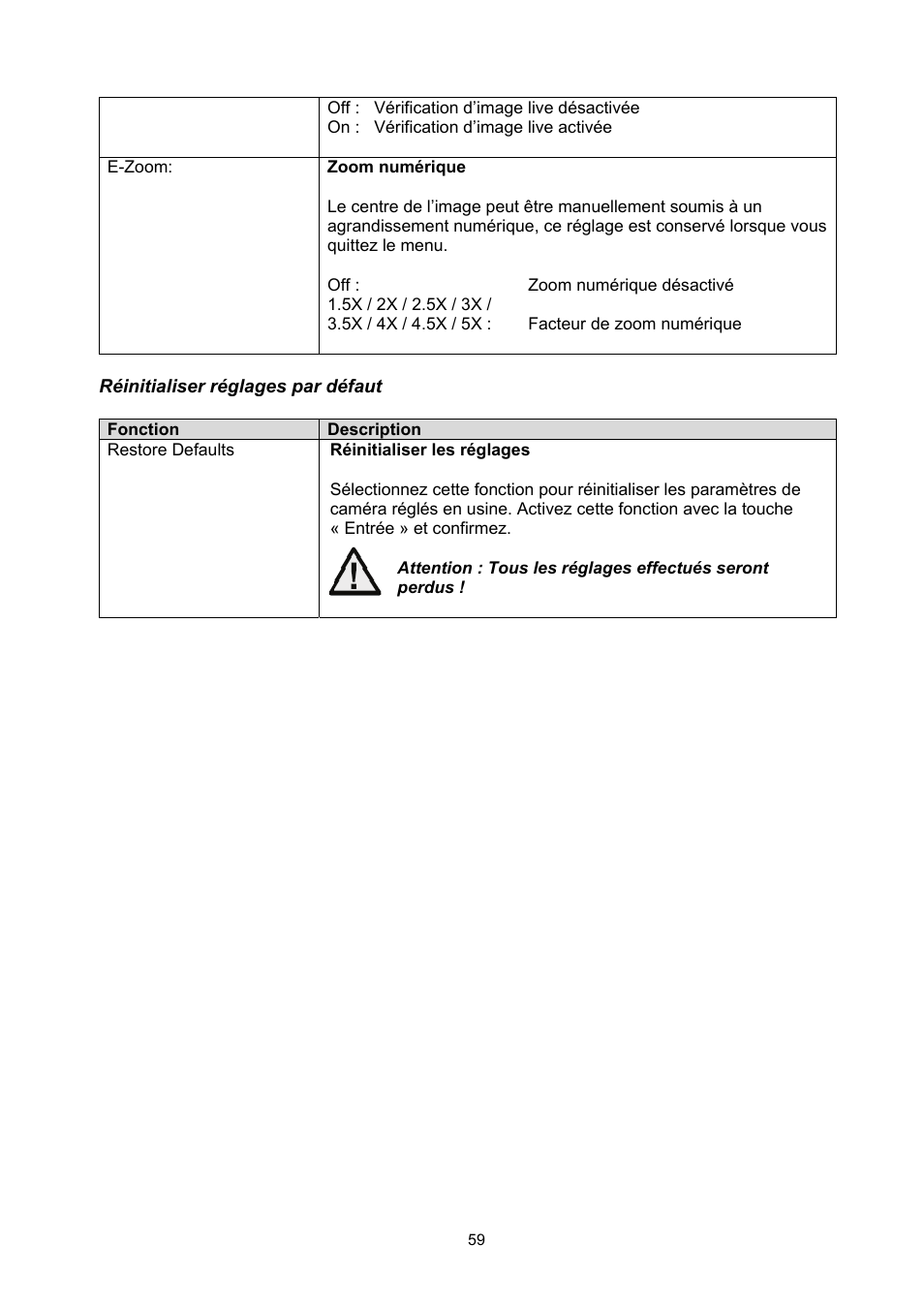 ABUS TVCC50030 User Manual | Page 59 / 102
