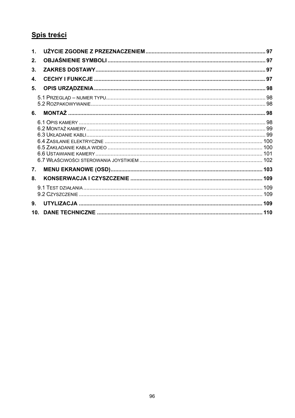 ABUS TVHD60010 User Manual | Page 96 / 111