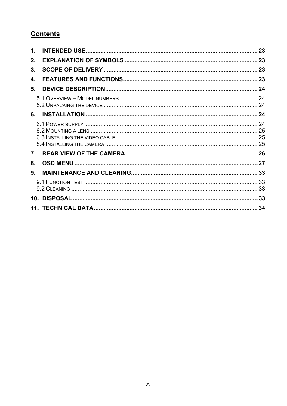 ABUS TVHD50000 User Manual | Page 22 / 100