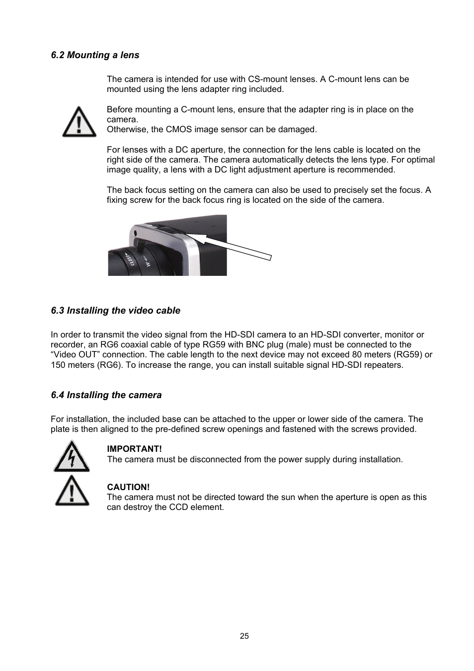 ABUS TVHD50000 User Manual | Page 25 / 100