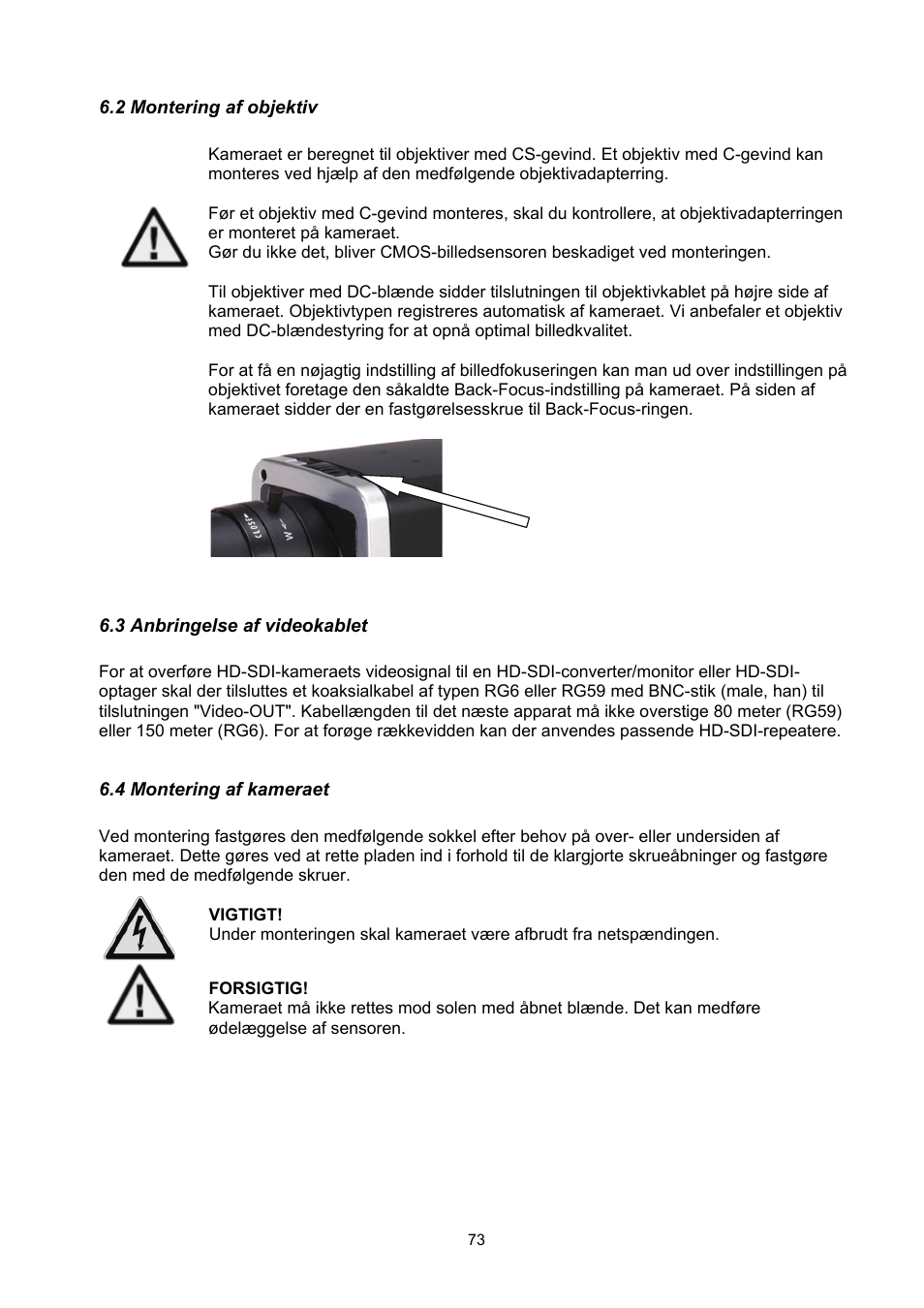 ABUS TVHD50000 User Manual | Page 73 / 100
