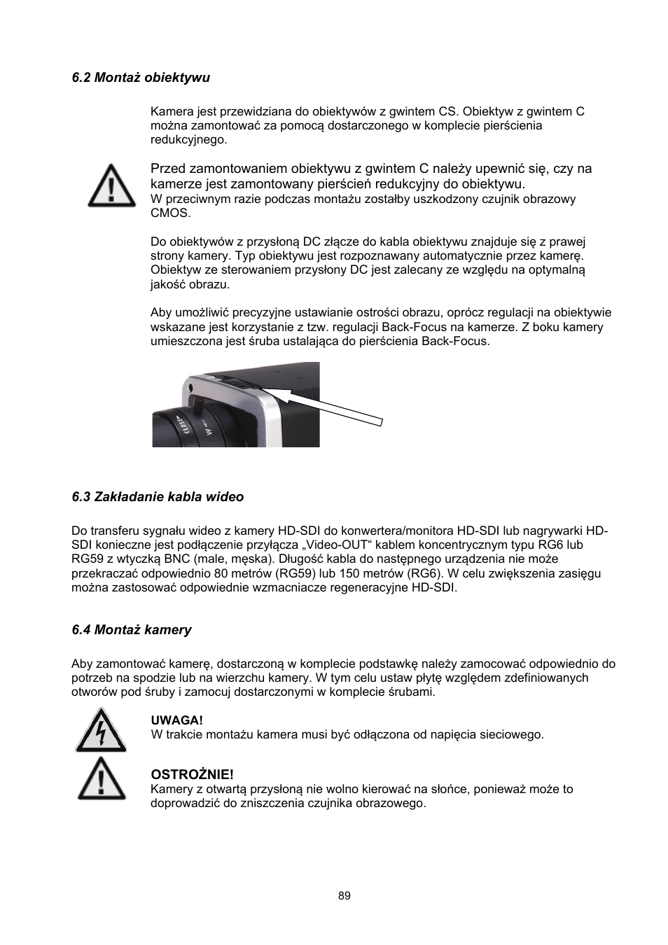 ABUS TVHD50000 User Manual | Page 89 / 100