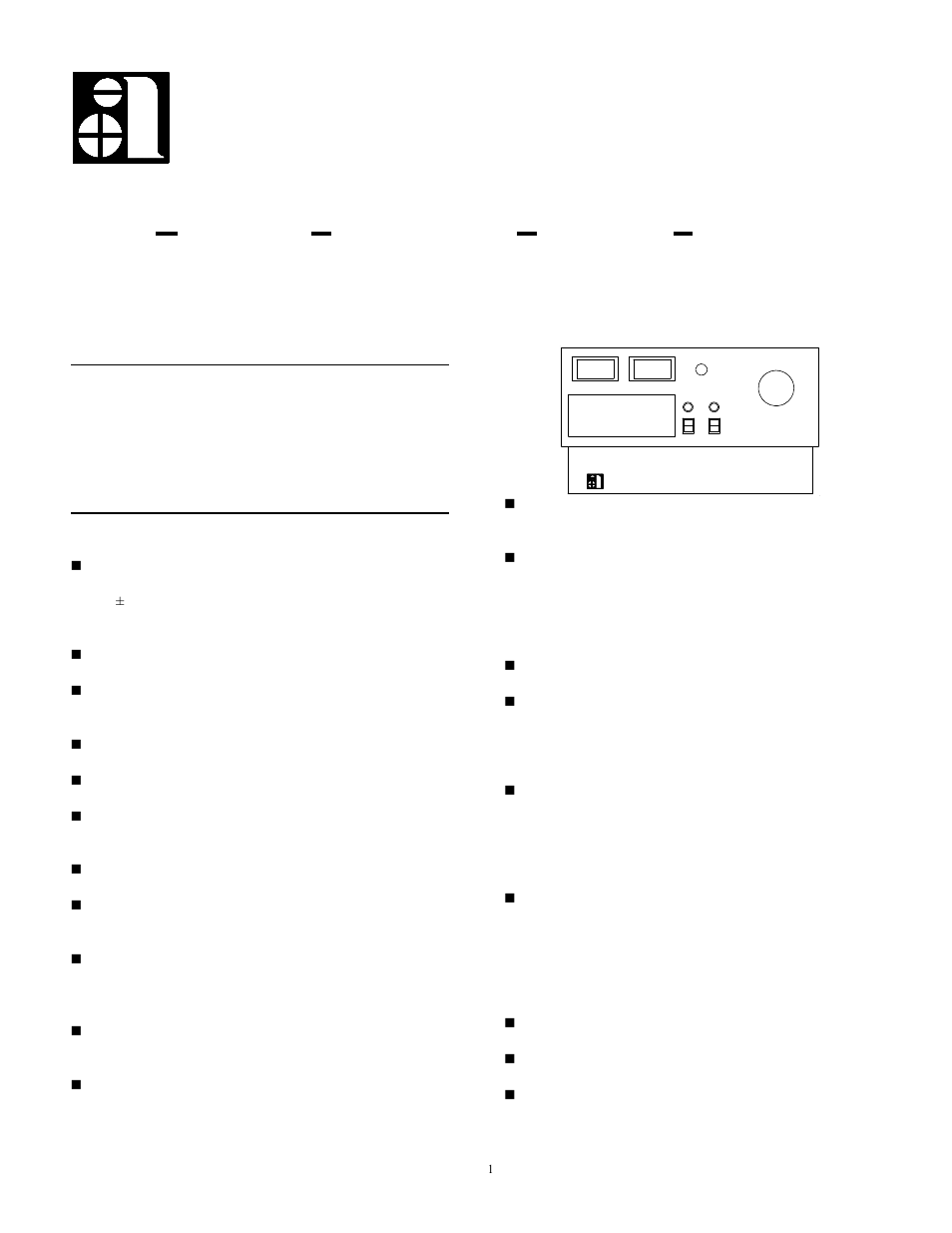 Associated Equipment 6042 User Manual | 8 pages