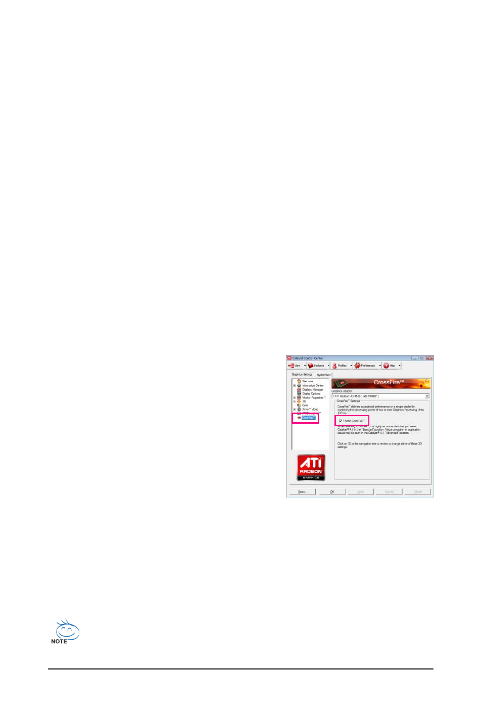 6 setup of ati crossfirex, Configuration | GIGABYTE GA-MA790XT-UD4P User Manual | Page 19 / 112