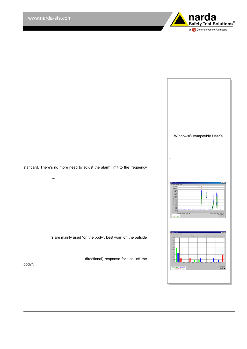 Description | Atec Narda-RadMan User Manual | Page 2 / 5