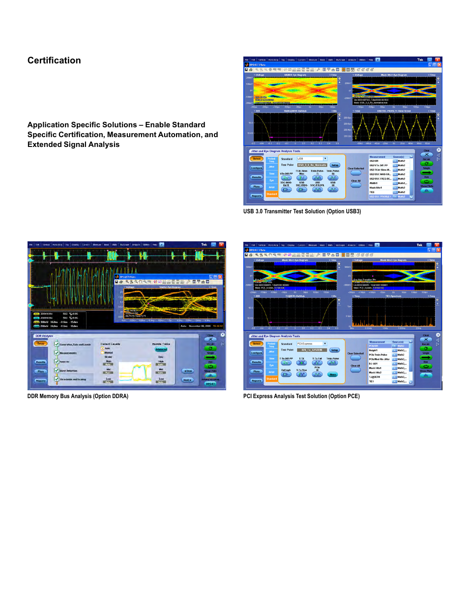 Certification | Atec Tektronix-MSO7000 Series User Manual | Page 7 / 28