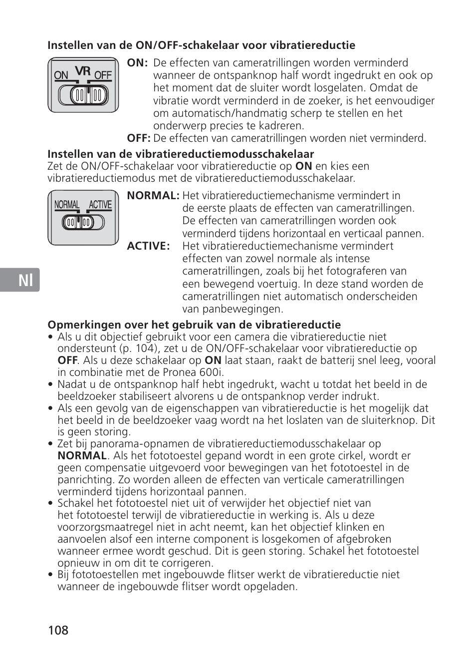 Jp en de fr es se ru nl it ck ch kr | Nikon 200-400mm f 4G ED AF-S VR II Zoom-Nikkor User Manual | Page 108 / 212