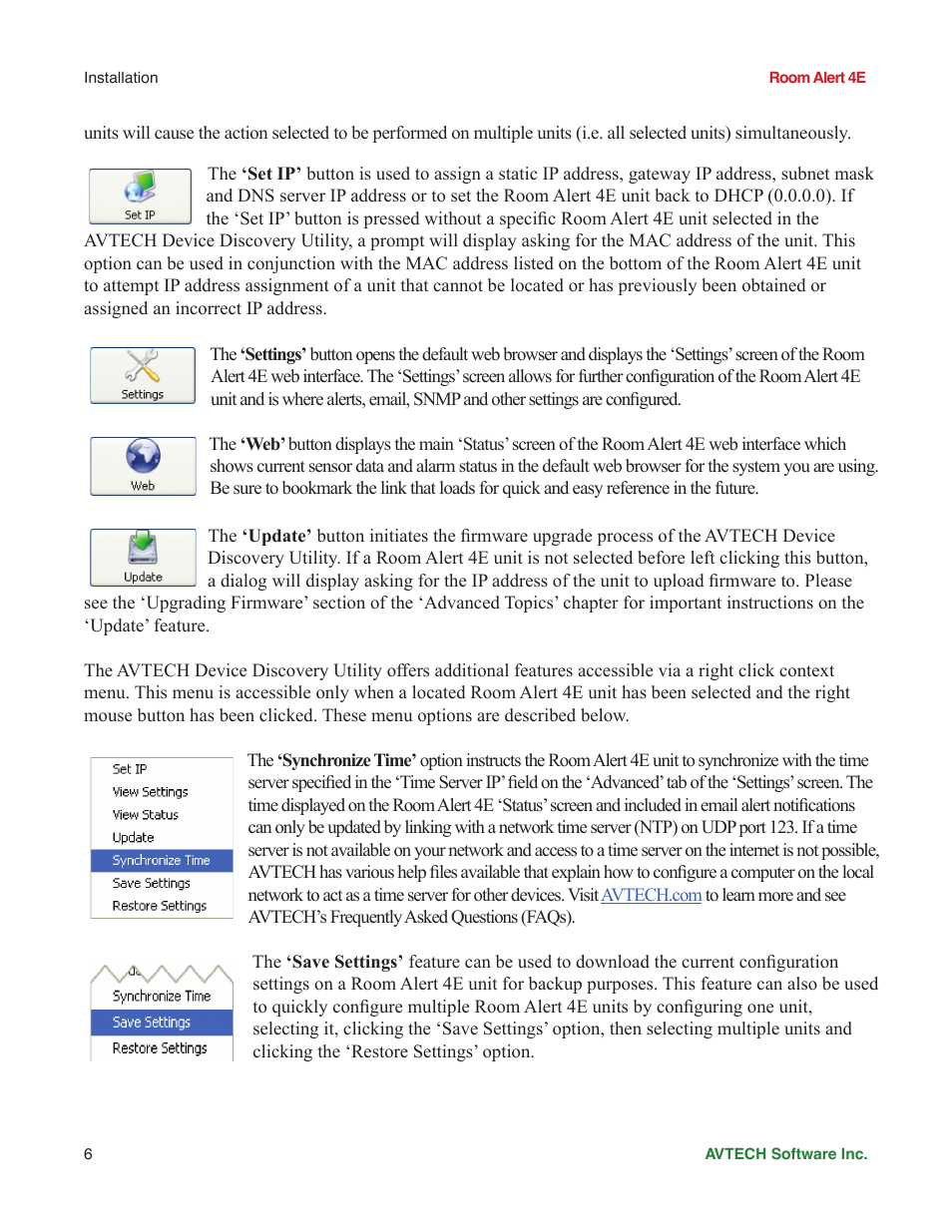 AVTECH Room Alert 4ER Monitor (RA4E-ES1-RAS) User Manual | Page 10 / 32