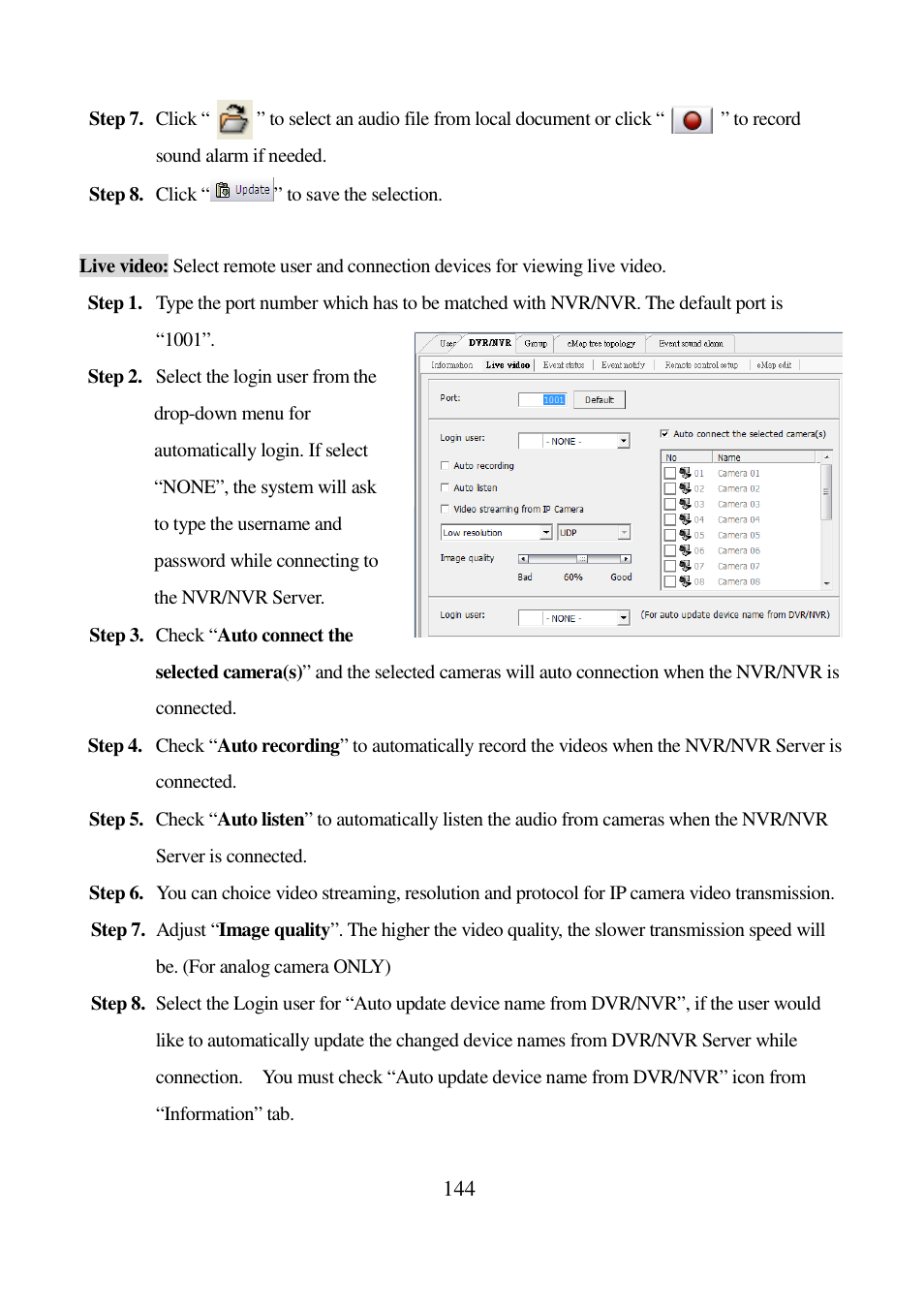 I-View AnyNet-0401Mini Embedded NVR User Manual | Page 144 / 169