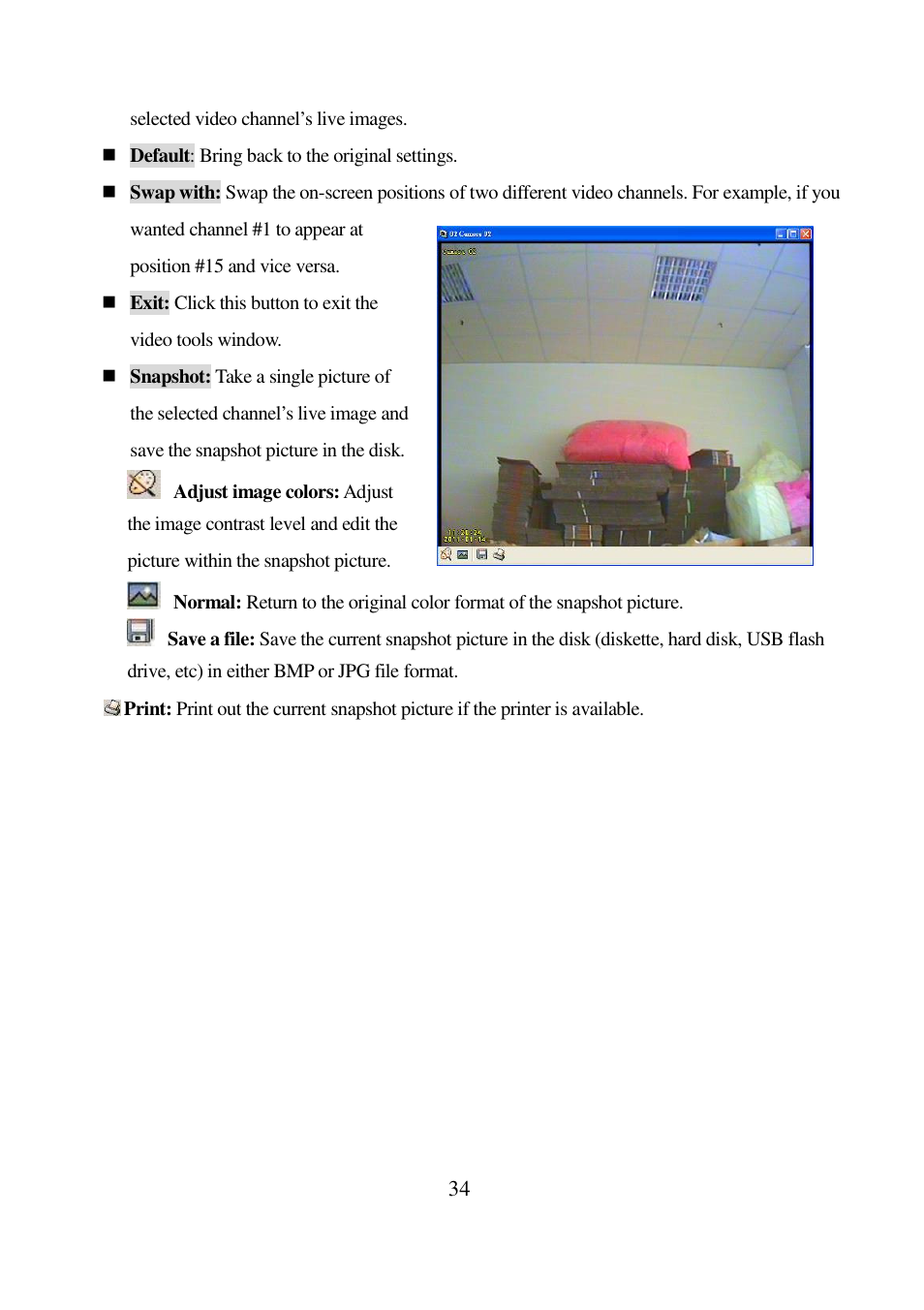 I-View AnyNet-0401Mini Embedded NVR User Manual | Page 34 / 169