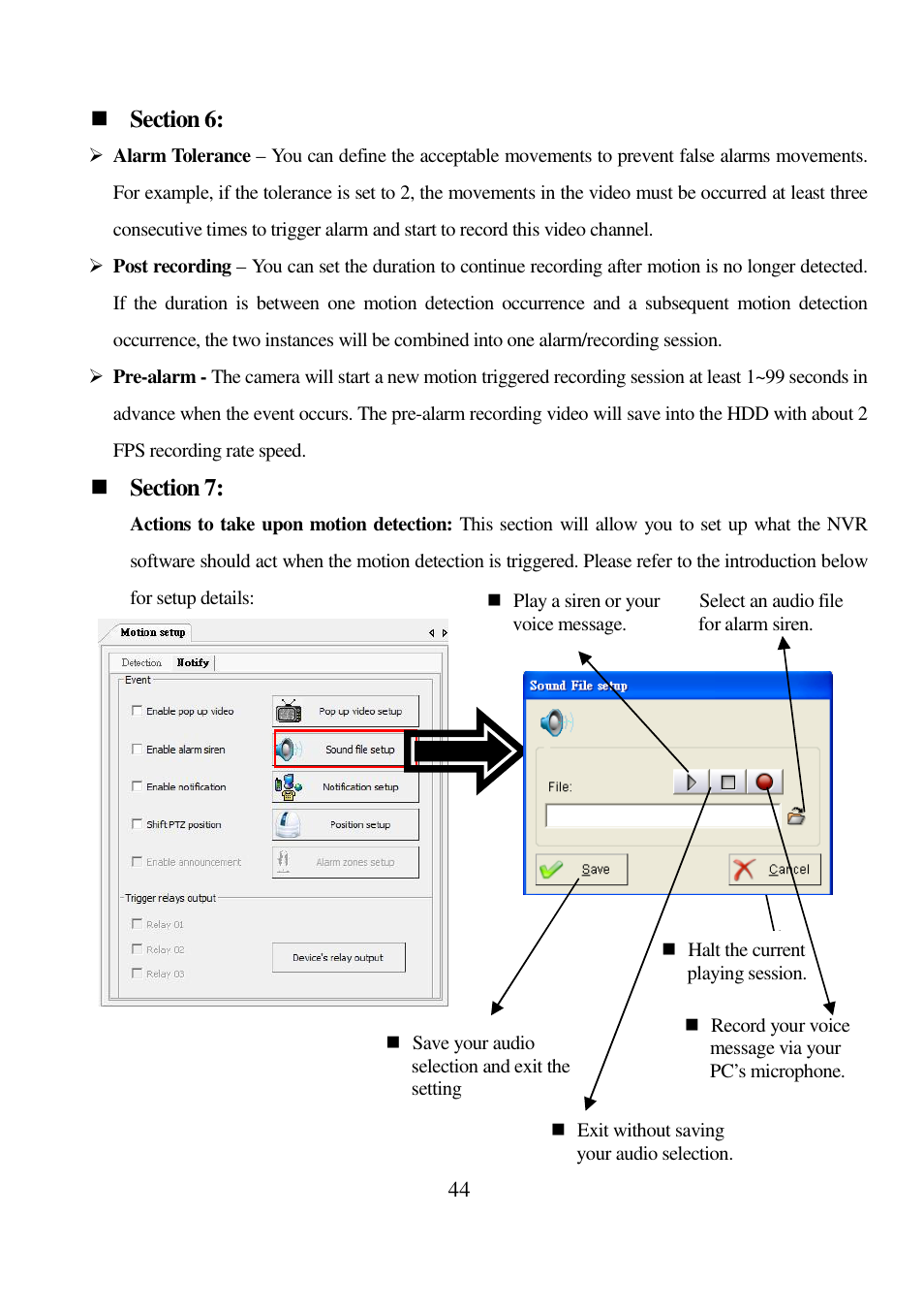 I-View AnyNet-0401Mini Embedded NVR User Manual | Page 44 / 169