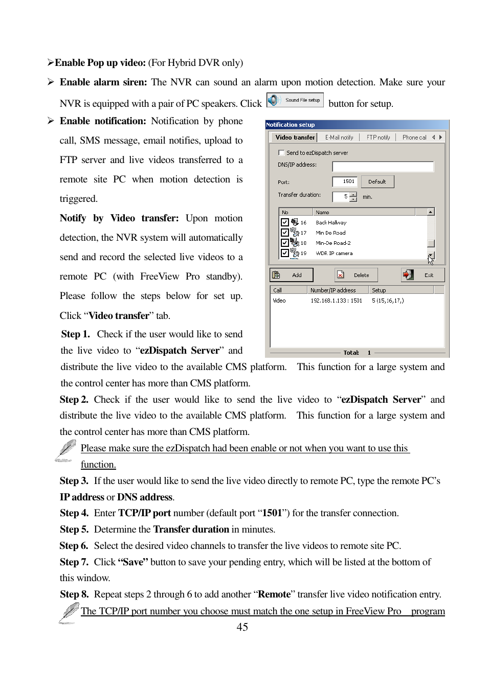 I-View AnyNet-0401Mini Embedded NVR User Manual | Page 45 / 169