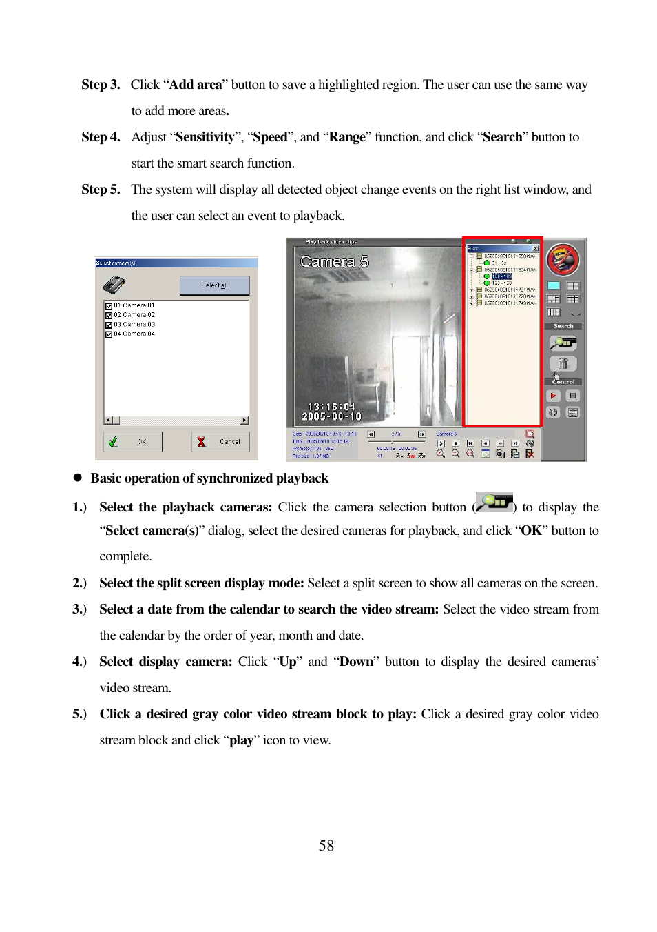 I-View AnyNet-0401Mini Embedded NVR User Manual | Page 58 / 169