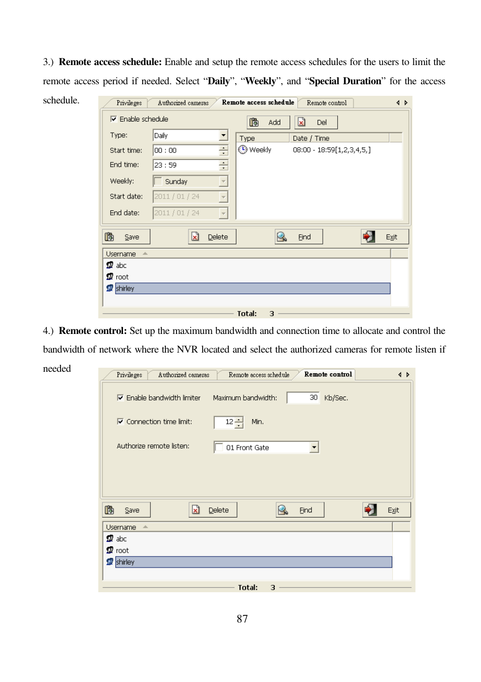 I-View AnyNet-0401Mini Embedded NVR User Manual | Page 87 / 169