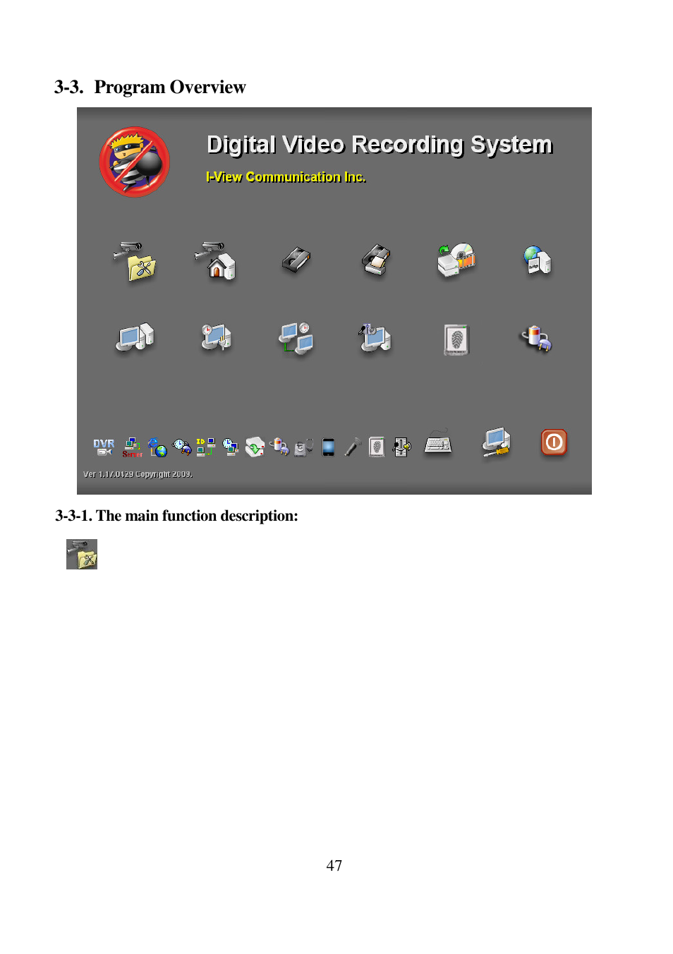 I-View Digi-4800XP 16 channels Hybrid Embedded DVR User Manual | Page 47 / 48