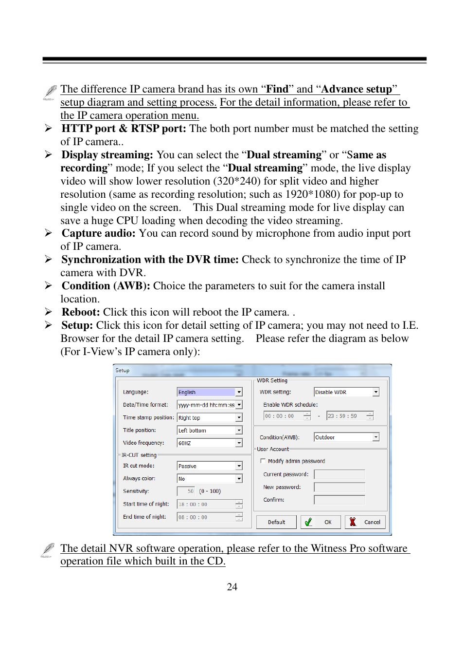 I-View FDMO-2MIP-20XIR IP SpeedDome Network Camera User Manual | Page 25 / 90