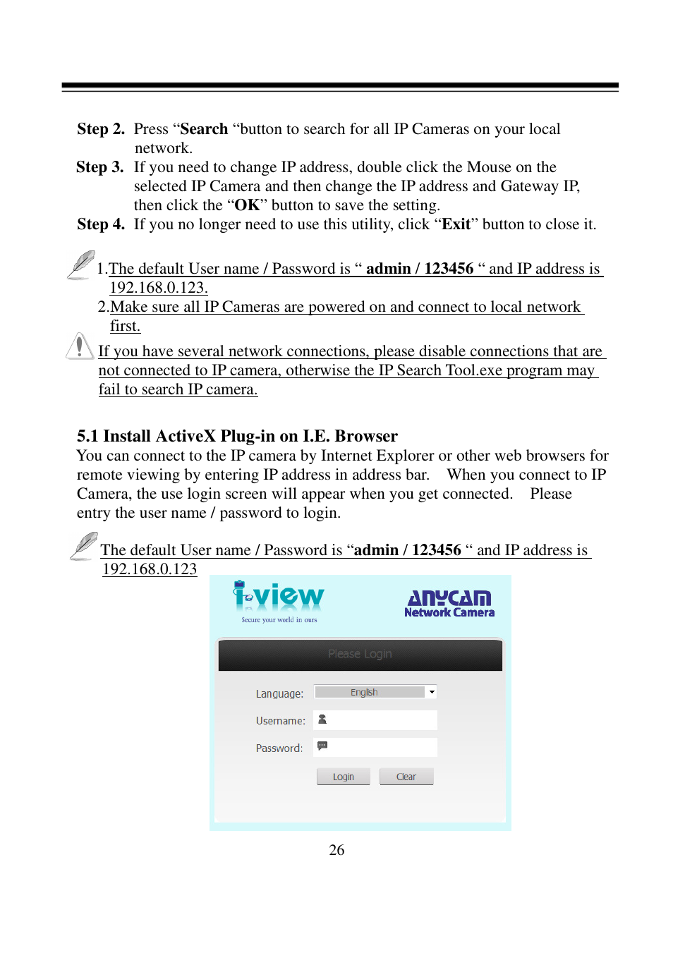 I-View FDMO-2MIP-20XIR IP SpeedDome Network Camera User Manual | Page 27 / 90
