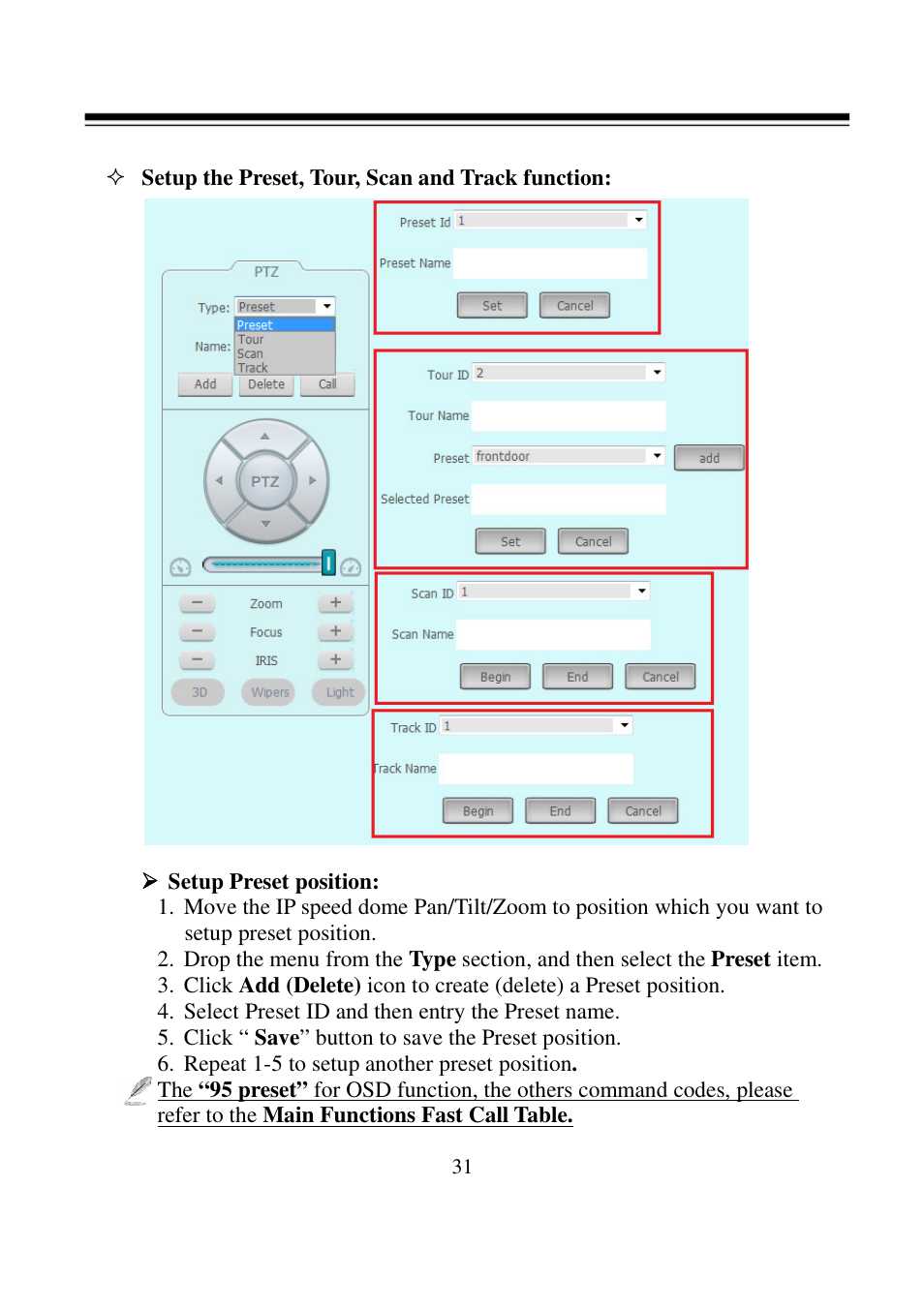 I-View FDMO-2MIP-20XIR IP SpeedDome Network Camera User Manual | Page 32 / 90