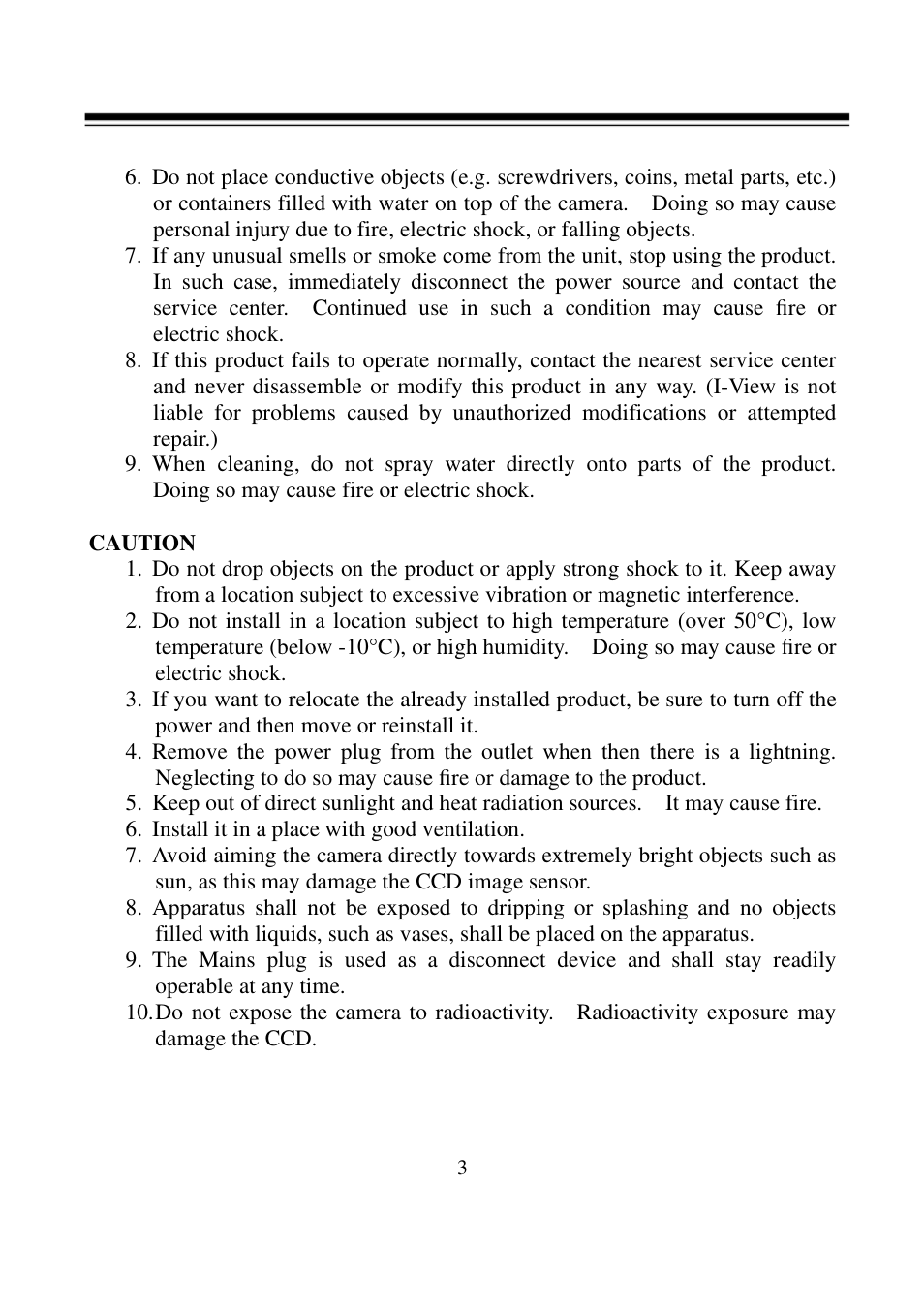 I-View FDMO-2MIP-20XIR IP SpeedDome Network Camera User Manual | Page 4 / 90