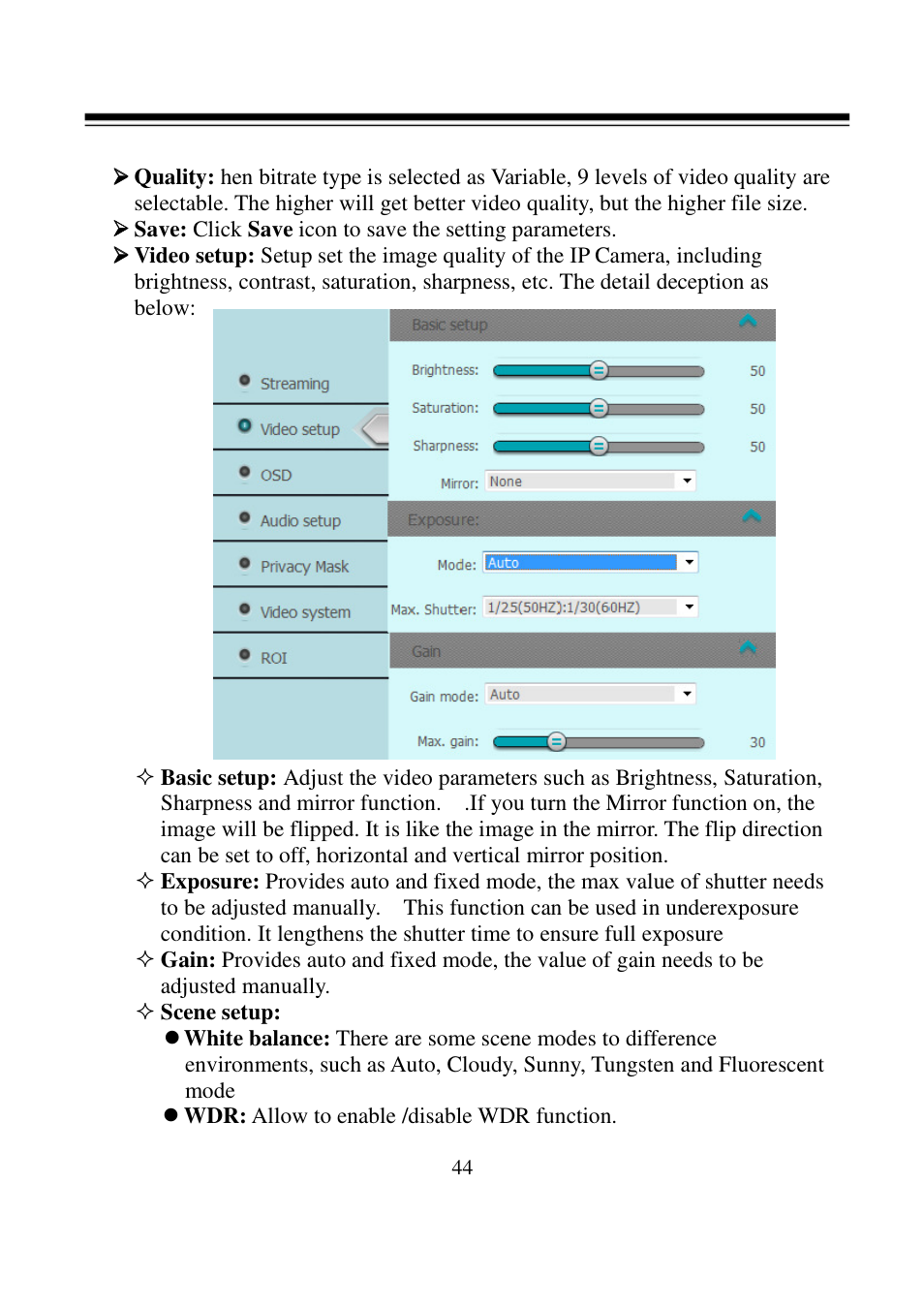 I-View FDMO-2MIP-20XIR IP SpeedDome Network Camera User Manual | Page 45 / 90