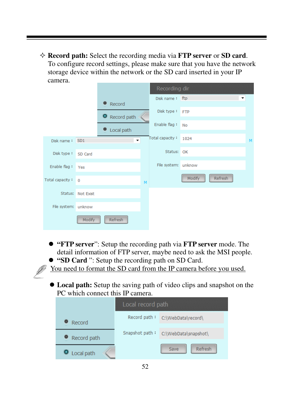 I-View FDMO-2MIP-20XIR IP SpeedDome Network Camera User Manual | Page 53 / 90