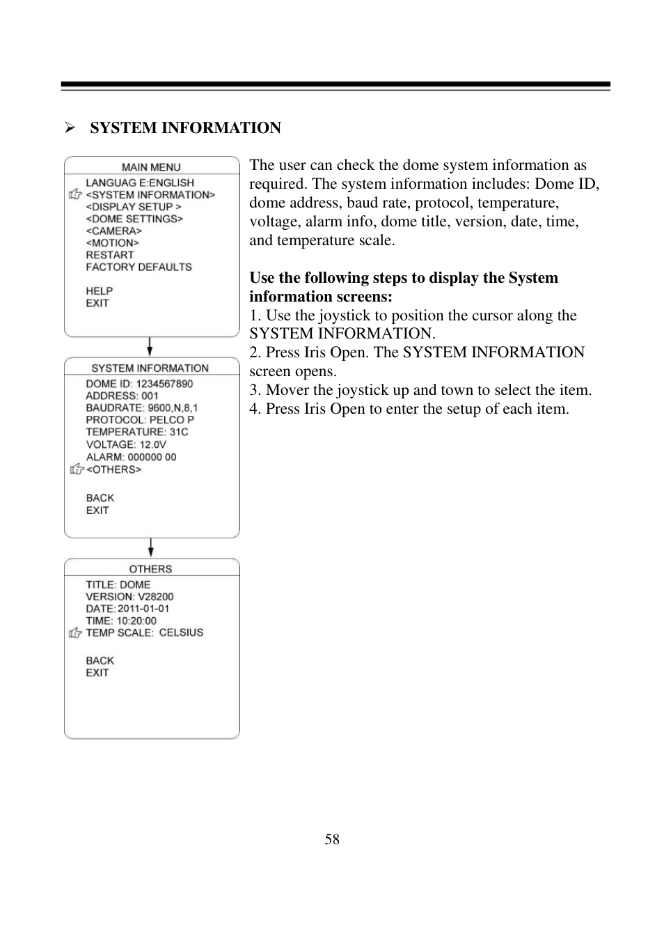 I-View FDMO-2MIP-20XIR IP SpeedDome Network Camera User Manual | Page 59 / 90