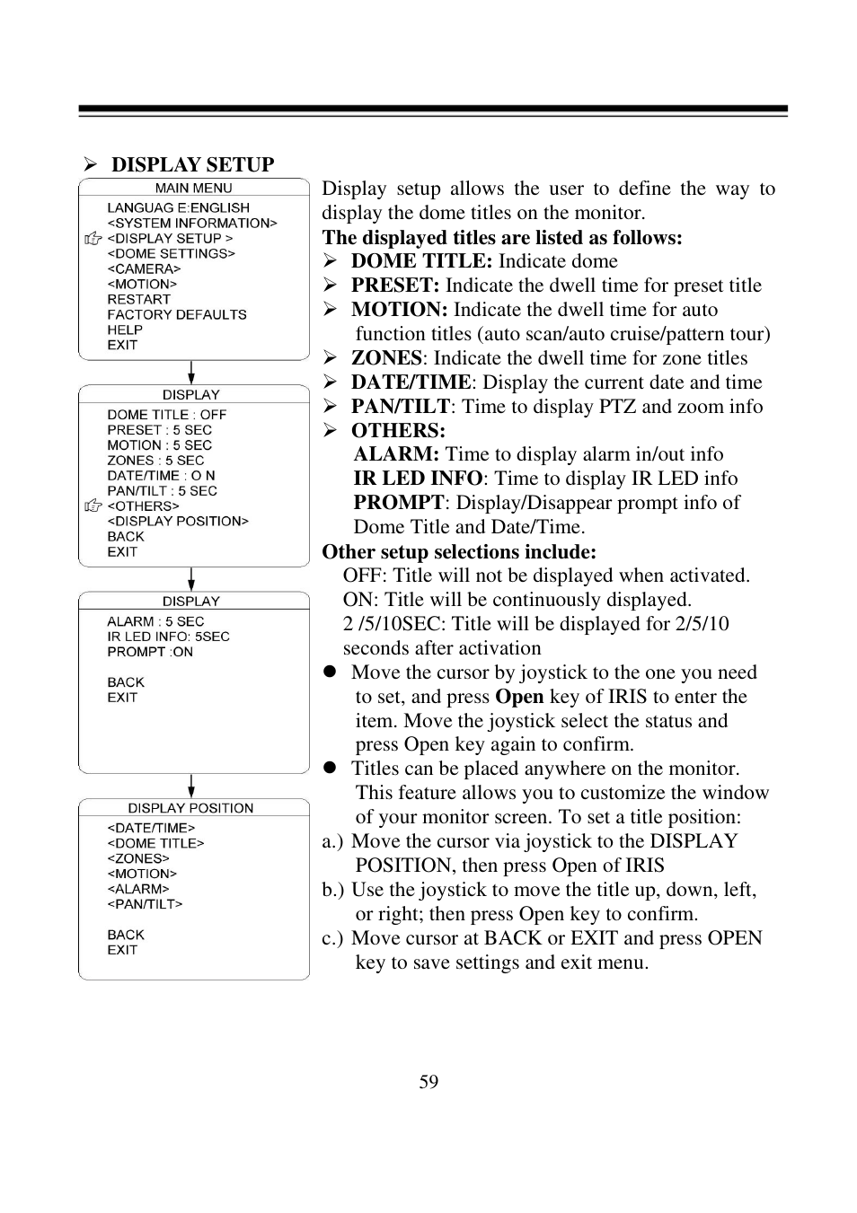 I-View FDMO-2MIP-20XIR IP SpeedDome Network Camera User Manual | Page 60 / 90