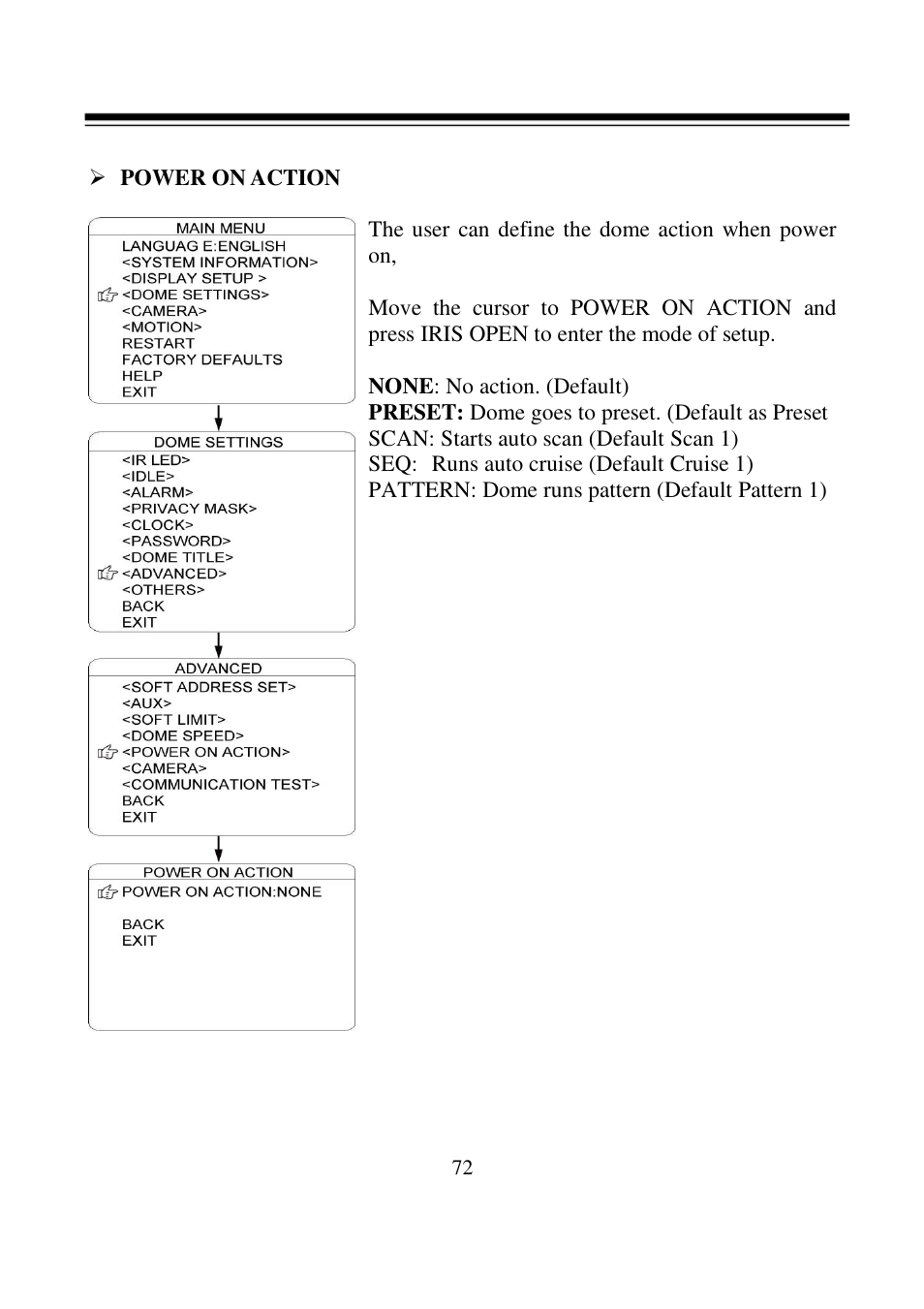 I-View FDMO-2MIP-20XIR IP SpeedDome Network Camera User Manual | Page 73 / 90