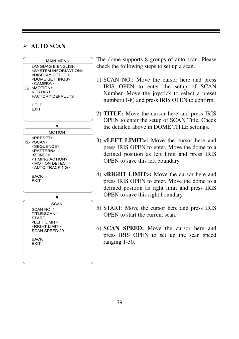 I-View FDMO-2MIP-20XIR IP SpeedDome Network Camera User Manual | Page 80 / 90