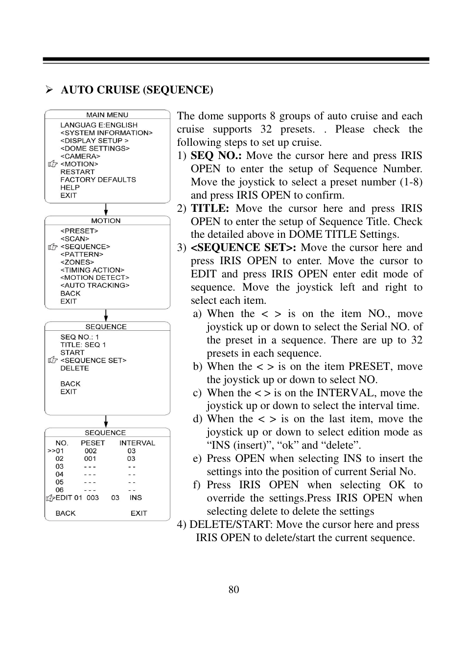 I-View FDMO-2MIP-20XIR IP SpeedDome Network Camera User Manual | Page 81 / 90