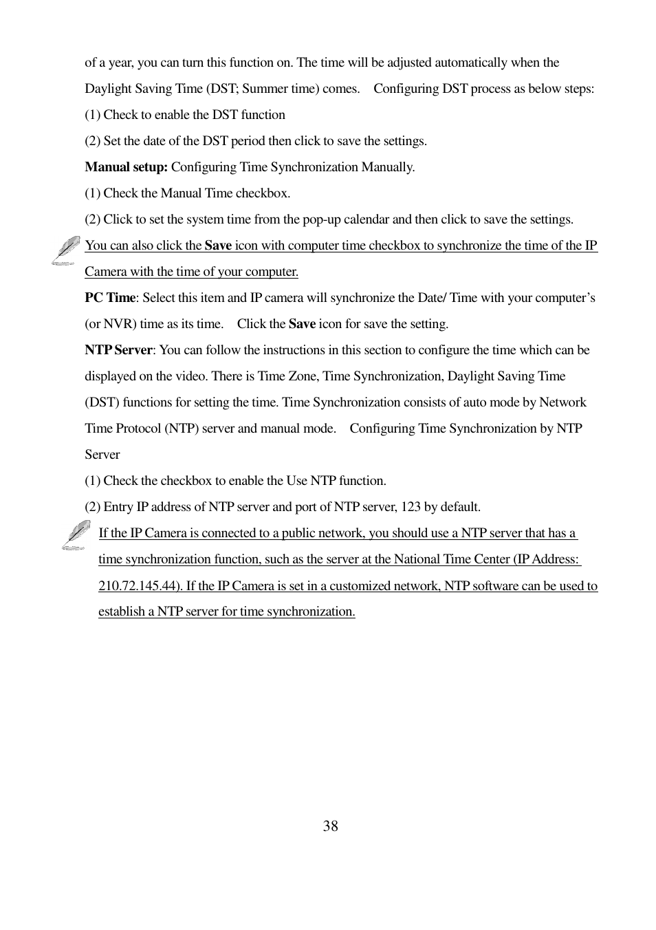 I-View EC-5MIPN 5-Megapixels Day/Night Box IP Camera User Manual | Page 38 / 56