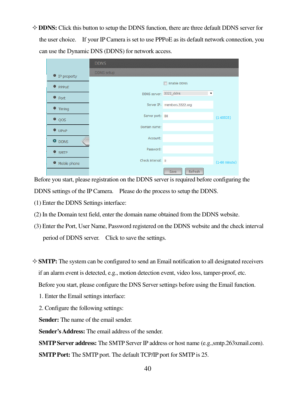 I-View EC-5MIPN 5-Megapixels Day/Night Box IP Camera User Manual | Page 40 / 56