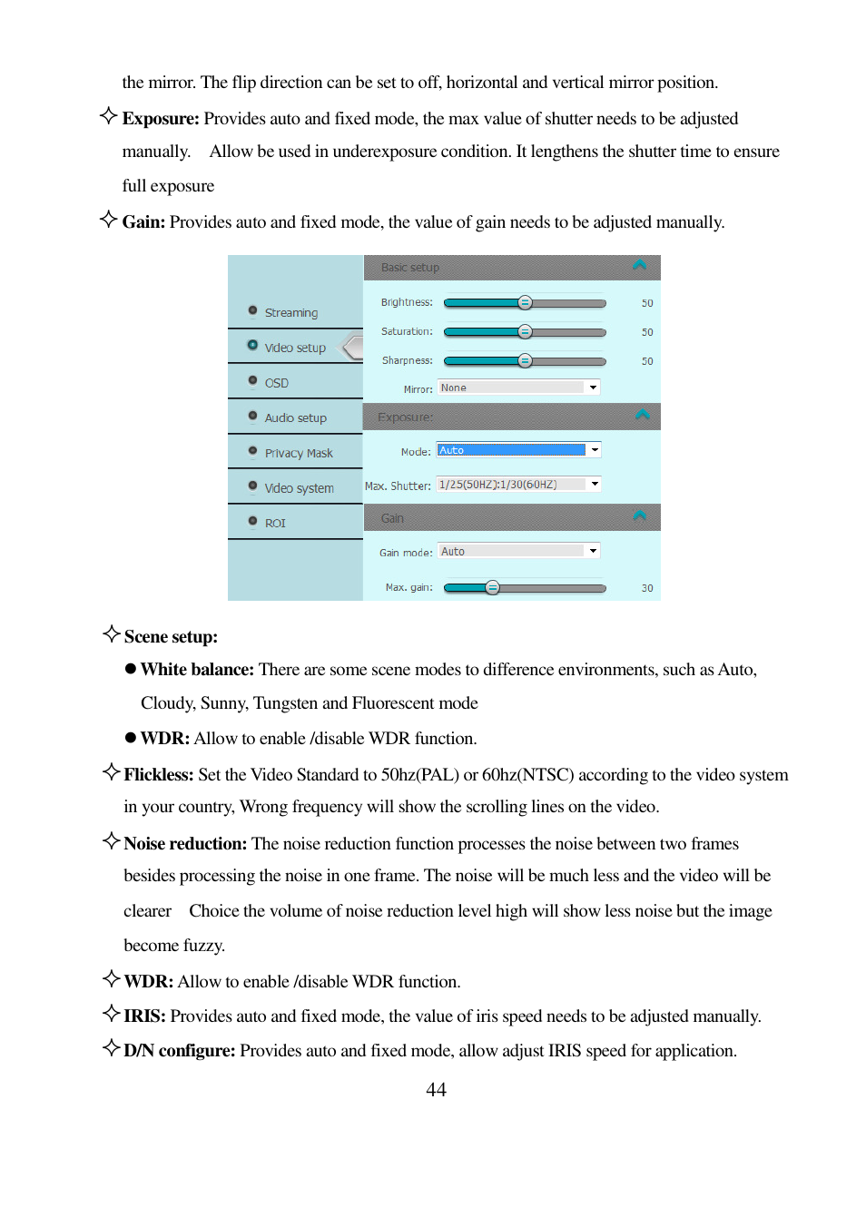I-View EC-5MIPN 5-Megapixels Day/Night Box IP Camera User Manual | Page 44 / 56