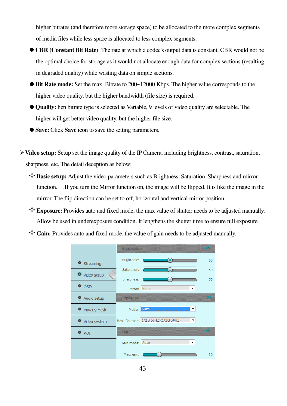 I-View IR-5MIPN42 5-Megapixels IR Bullet IP Camera User Manual | Page 43 / 55