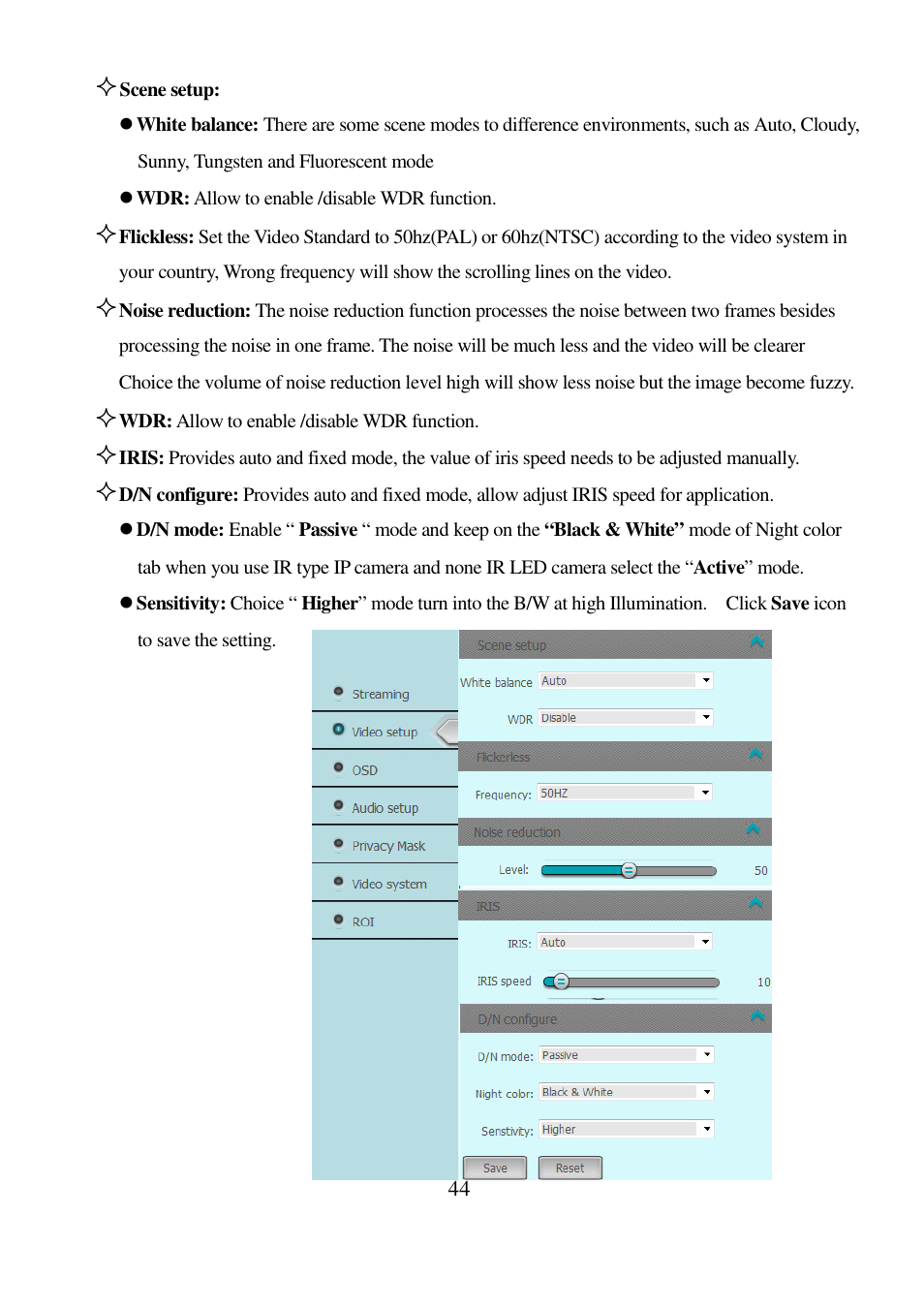 I-View IR-5MIPN42 5-Megapixels IR Bullet IP Camera User Manual | Page 44 / 55