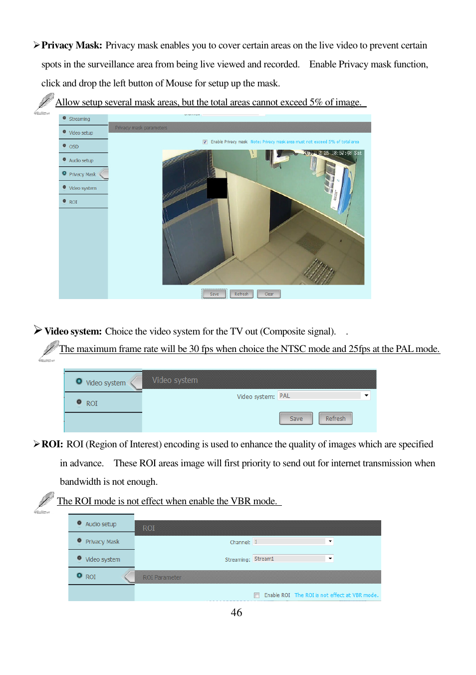 I-View IR-5MIPN42 5-Megapixels IR Bullet IP Camera User Manual | Page 46 / 55