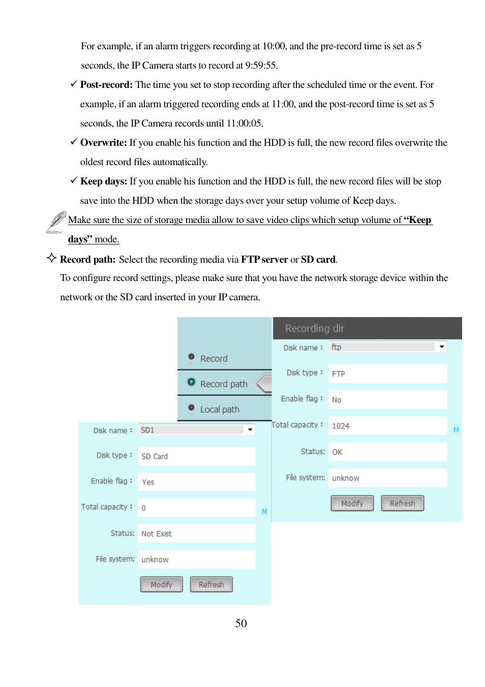 I-View IR-5MIPN42 5-Megapixels IR Bullet IP Camera User Manual | Page 50 / 55