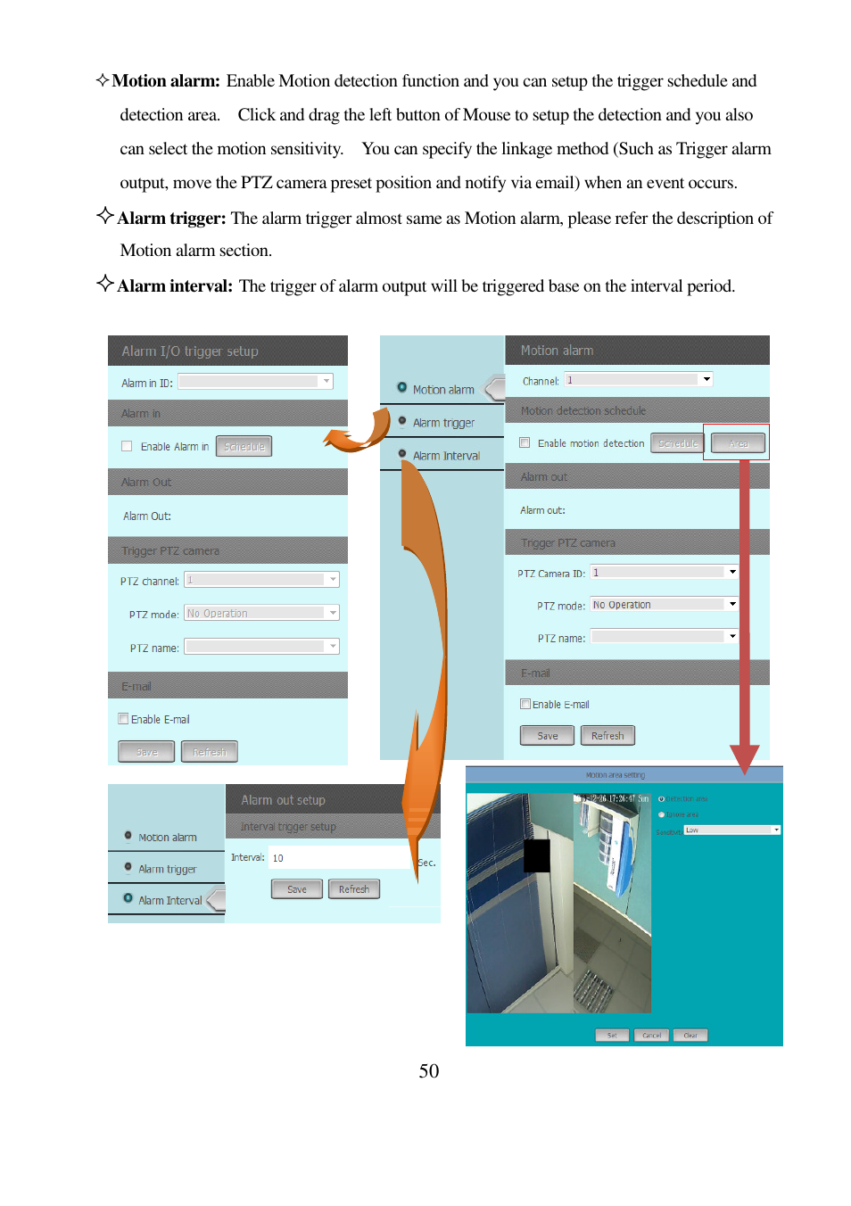 I-View DM-5MIPN30 5-Megapixels IR Vandal Proof Dome IP Camera User Manual | Page 50 / 57