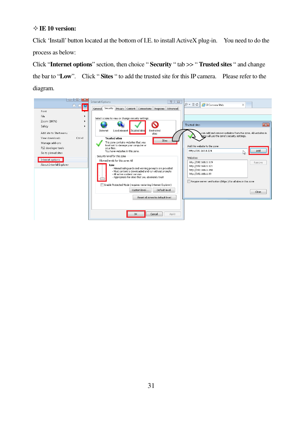 I-View DM-5MIPN 5-Megapixels Vandal Proof Dome IP Camera User Manual | Page 31 / 55